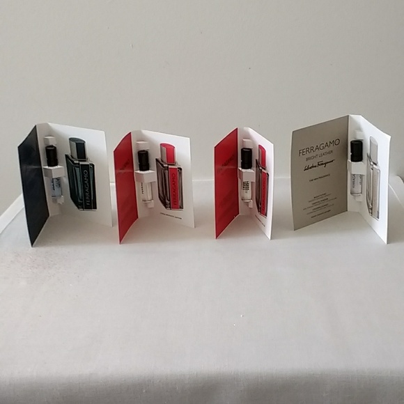 Salvatore Ferragamo Leather series pour homme  EDP vial/spray * 4 - Picture 3 of 3